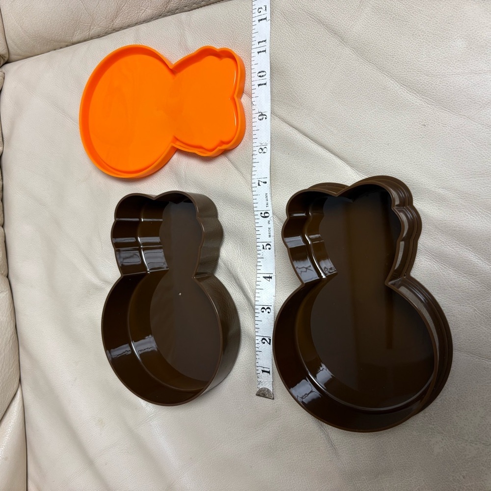 BAPE BABY MILO Plastic Lunch Bento Box Brown Bathing Ape Japan 2008 - Picture 3 of 12